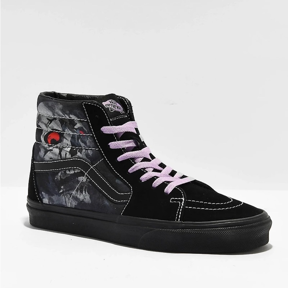 Vans Black and Gray High-Top Sneakers - Picture 1 of 7